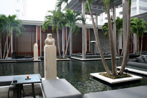 Courtyard at The Setai