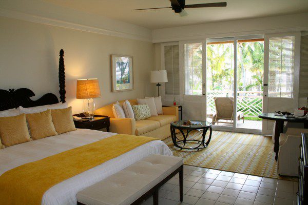 Deluxe Oceanview room at the Four Seasons Nevis