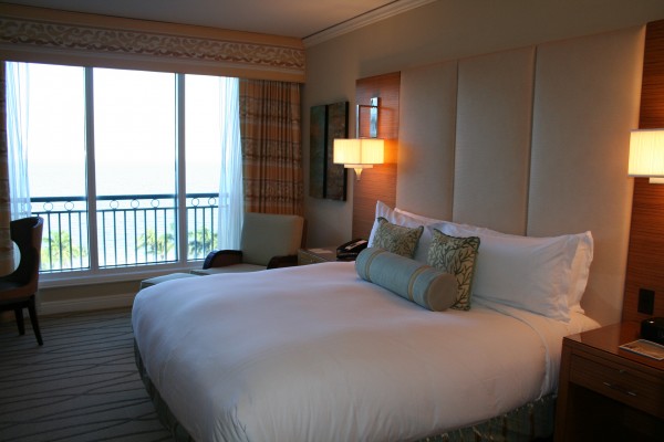 Master bedroom of Oceanfront Suite