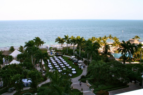 View from an Oceanfront Suite at the Ritz-Carlton Key Biscayne