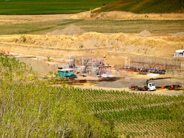 Construction is underway at Vina VIK