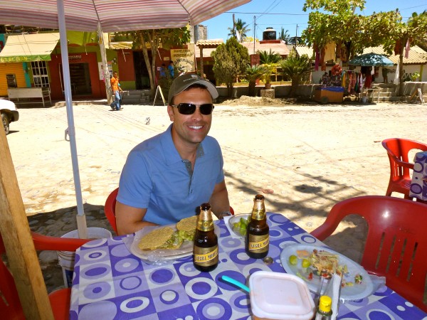 Authentic Mexican cuisine can be found at many roadside stands in Sayulita