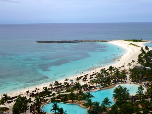 View from an Oceanview Suite at The Reef Atlantis