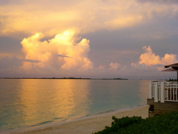 The end of another picture perfect day at One & Only Ocean Club