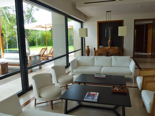 Villa interior at Amanyara