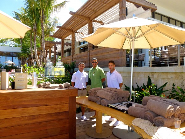 Pool staff at Dorado Beach, A Ritz Carlton Reserve