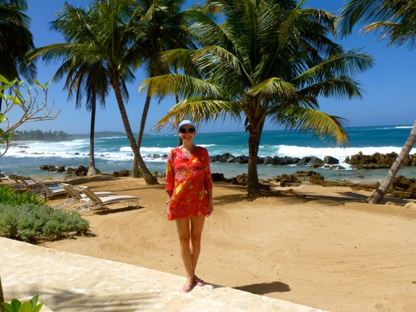 Enjoying my last day at Dorado Beach, A Ritz Carlton Reserve