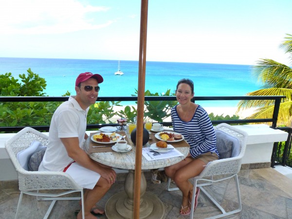 Breakfast at La Samanna, St. Martin