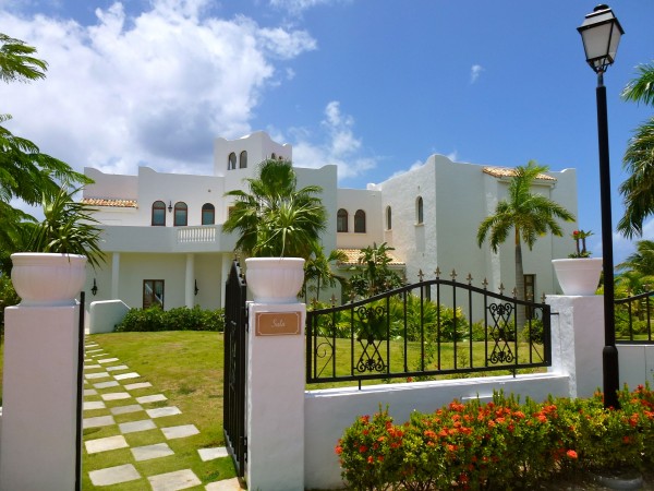 One of the new villas at La Samanna