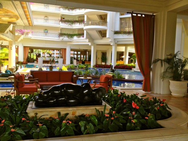 Public area at the Grand Wailea