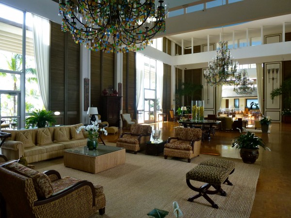 The Kahala's lobby