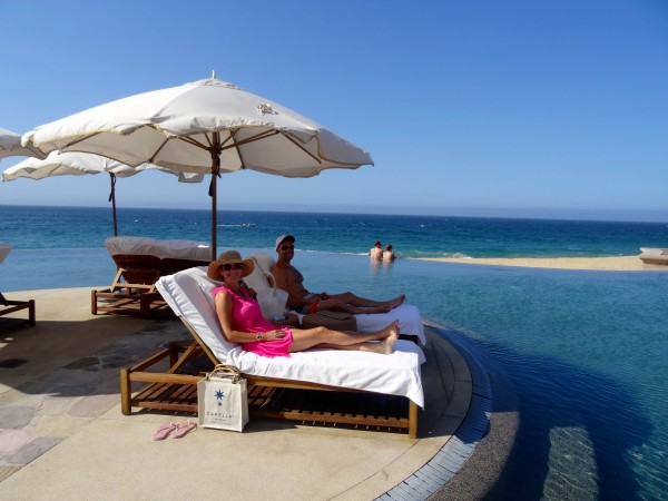 Infinity pool at Capella Pedregal