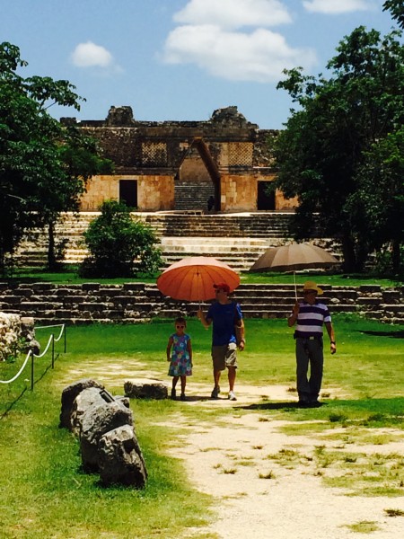 The ruins of Uxmal