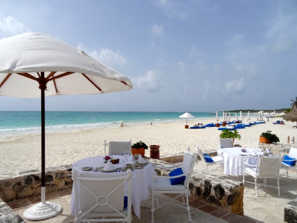 Main restaurant at Belmond Maroma