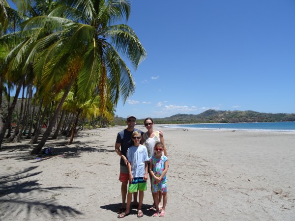 Costa Rican beach