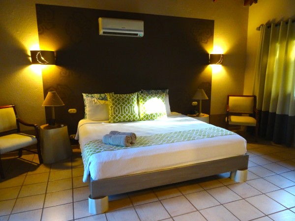Master bedroom in 2 Bedroom villa at Cala Luna