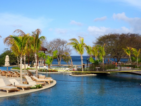 Dreams Las Mareas pool area