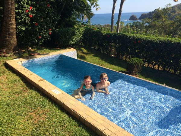 Private pool at Punta Islita