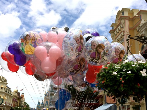 Magic Kingdom balloons