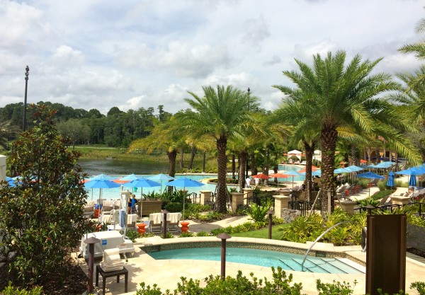 Pool area at Four Seasons Orlando