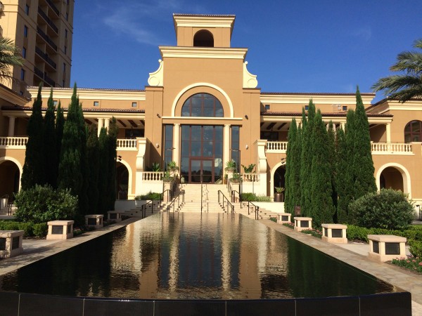 Rear view of the Four Seasons Orlando