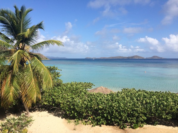 Ocean Cottage room view, Little Dix Bay