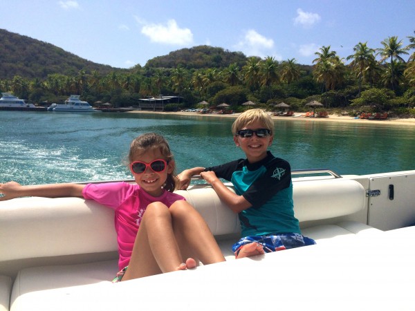 Private boat excursion in the British Virgin Islands