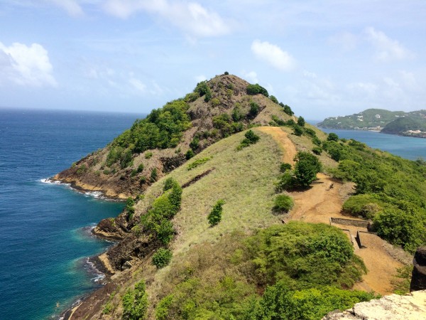 Beautiful view at Pigeon Island