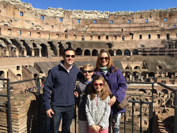 At the Colosseum