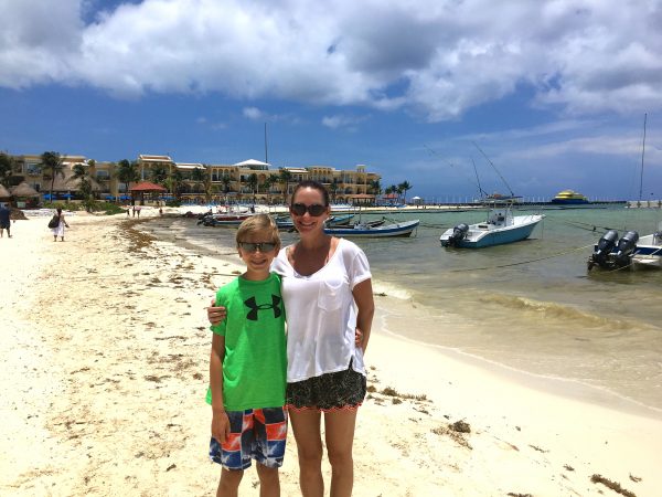 Playa del Carmen beach