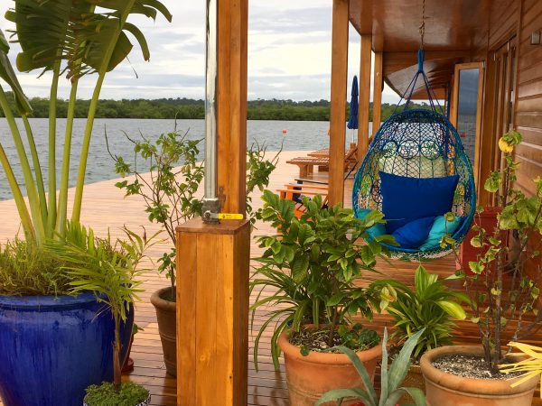 Deck at Sweet Bocas Villa, Panama