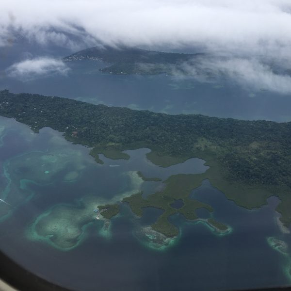 Bocas del Toro viewed from my plane ride
