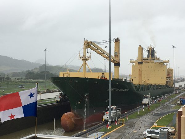 At the Panama Canal