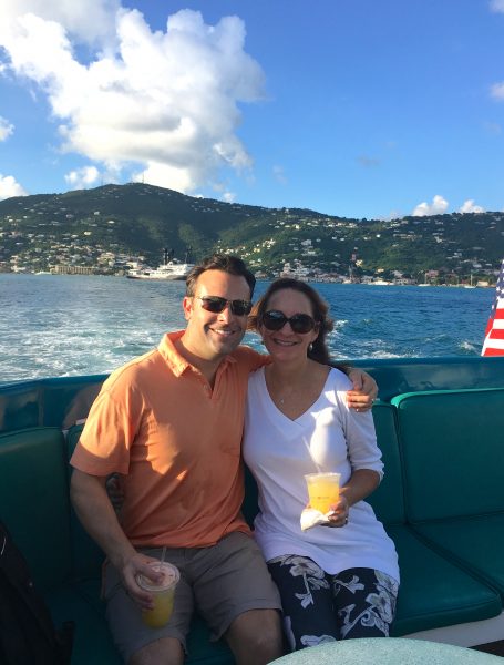 Ferry ride to Caneel Bay