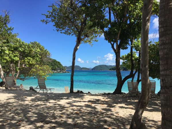 Hawksnest Beach is one of Caneel Bay's beaches