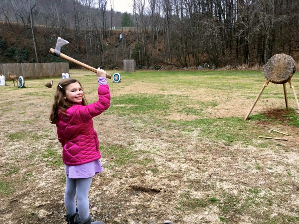 Ready for some tomahawk throwing at Primland Resort