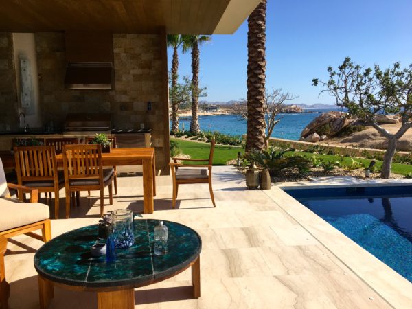 Residence patio at Chileno Bay