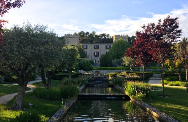 Exterior view of Castell Son Claret on the island of Mallorca