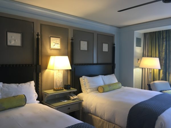 Resort tower room at the Ritz Carlton Grand Cayman