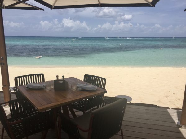 Kimpton Seafire table with a view