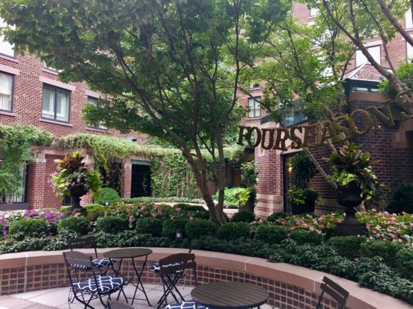 Charming patio area, Four Seasons Washington, D.C.