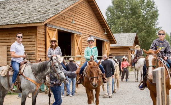 Horseback riding in Jackson Hole