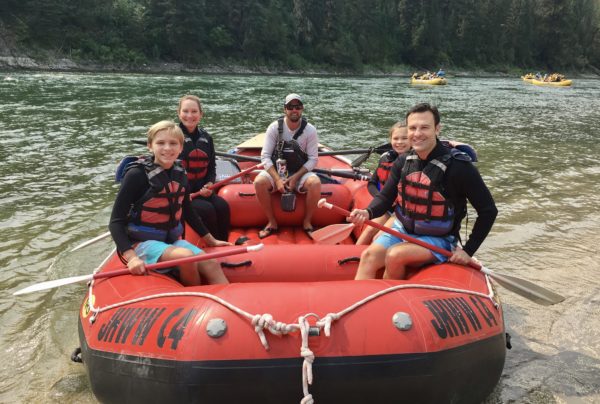 Snake River white water rafting