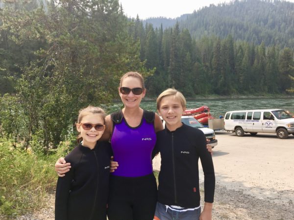 Rafting on the Snake River in Wyoming