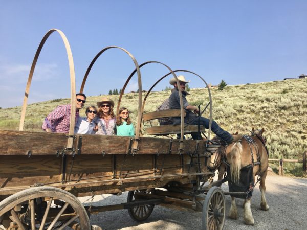 Chuckwagon dinner, Jackson Hole, Wyoming