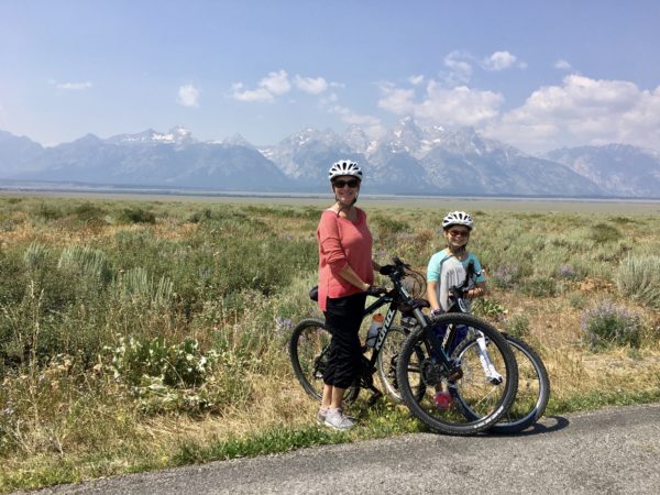 Biking in Grand Teton National Park