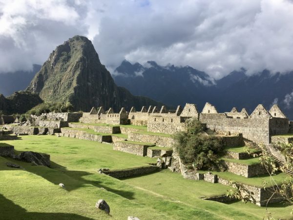 Beautiful scenery at Machu Picchu