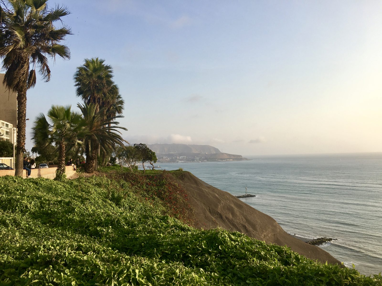 View of the Pacific from Belmond Miraflores Park, Lima