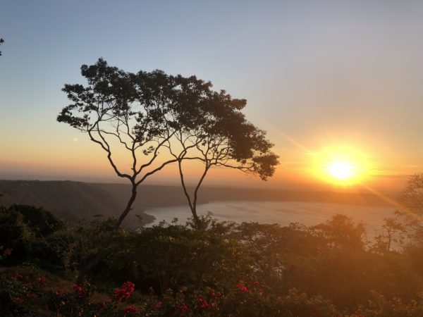 Sunrise at Pacaya Lodge, Nicaragua