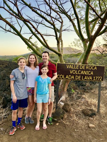 Exploring Nicaragua with my family